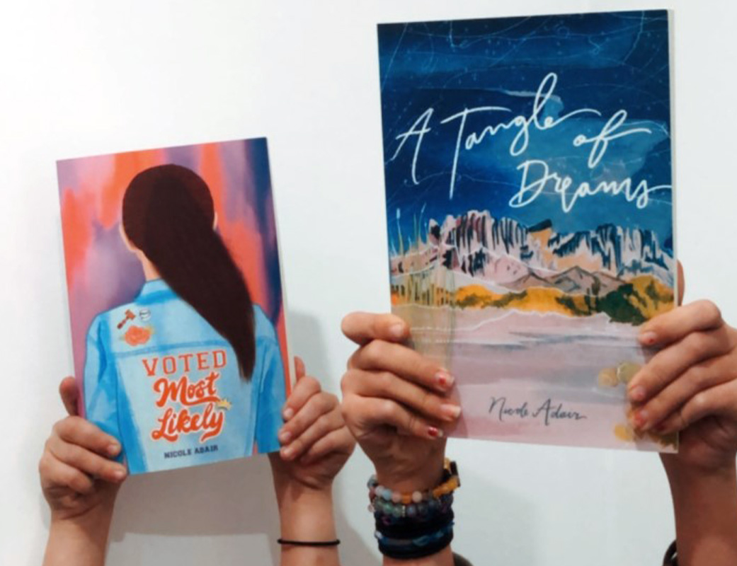 "Voted Most Likely" and "A Tangle of Dreams" by Nicole Adair