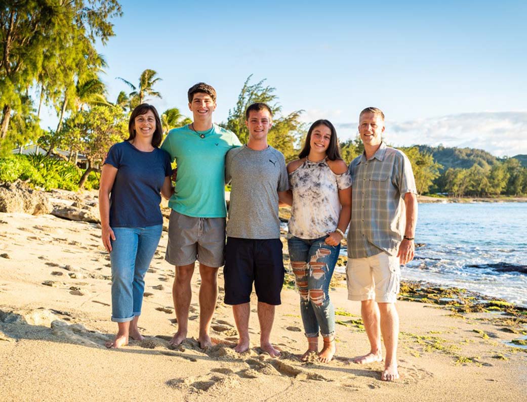 Rebecca Greenhalgh and Family